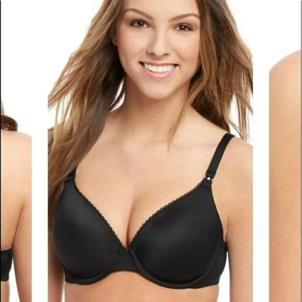 Motherhood intimates 38D black nursing bra